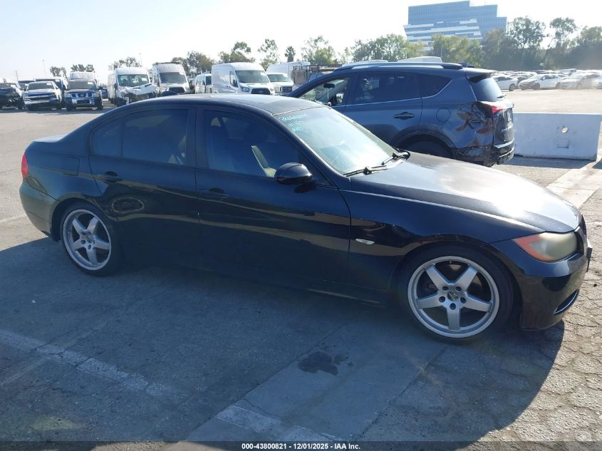 2008 BMW 328I VIN: WBAVC53518FZ89501 Lot: 43800821