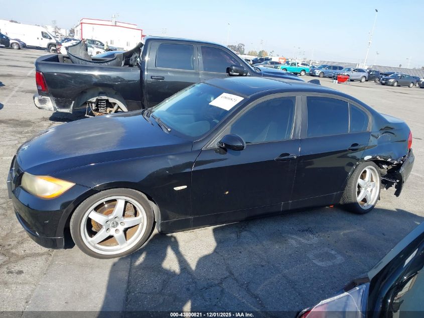 2008 BMW 328I VIN: WBAVC53518FZ89501 Lot: 43800821