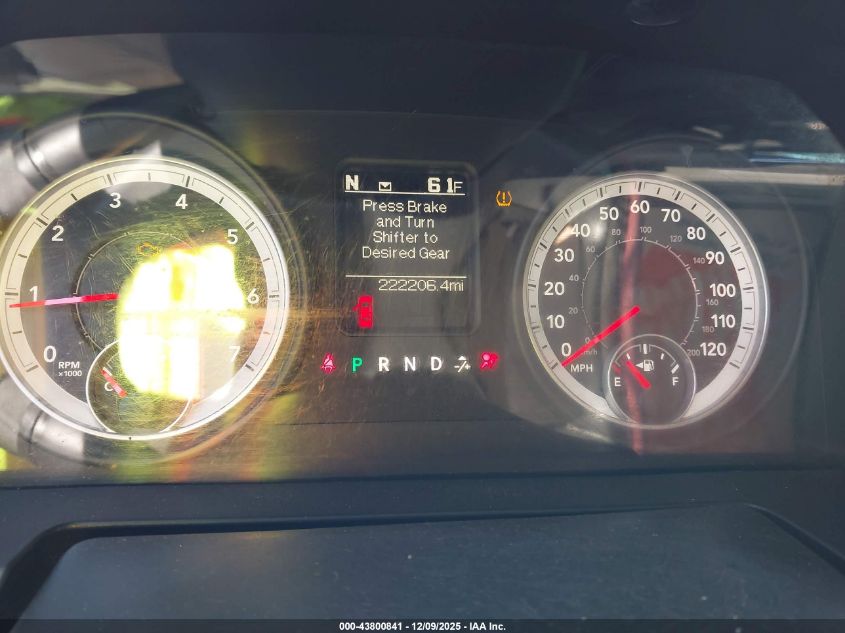 2013 Ram 1500 Slt VIN: 1C6RR6GG9DS535154 Lot: 43800841