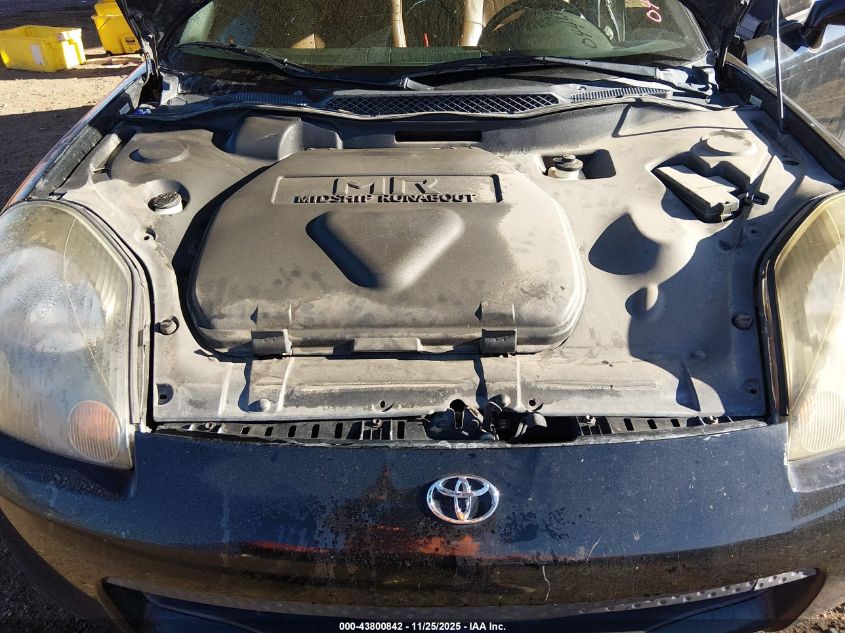 2002 Toyota Mr2 Spyder VIN: JTDFR320020044517 Lot: 43800842