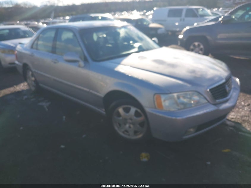 2002 ACURA RL Silver VIN: JH4KA96502C015983