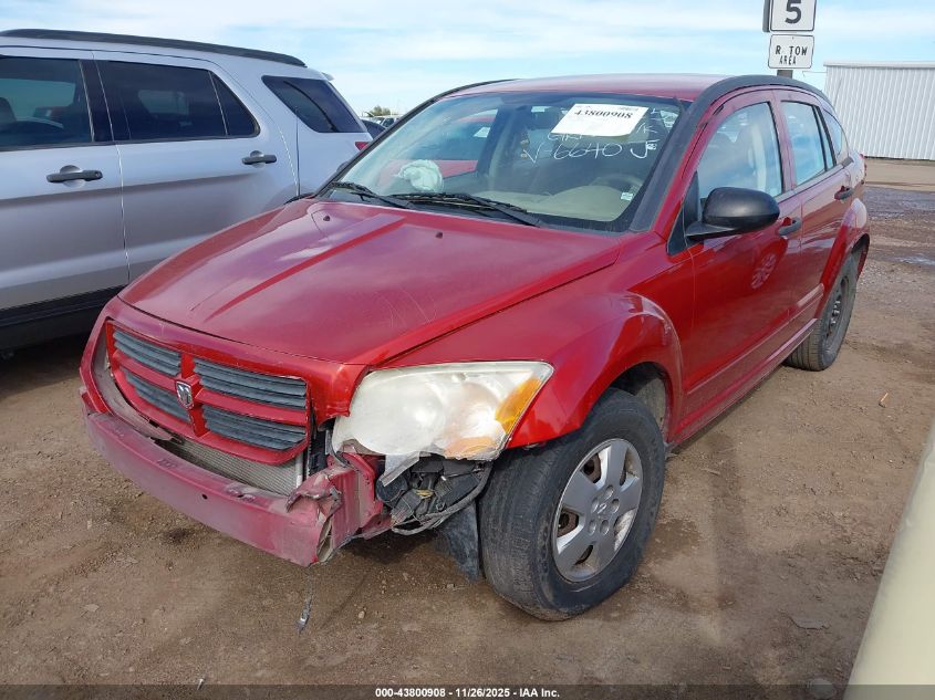 2008 Dodge Caliber Se