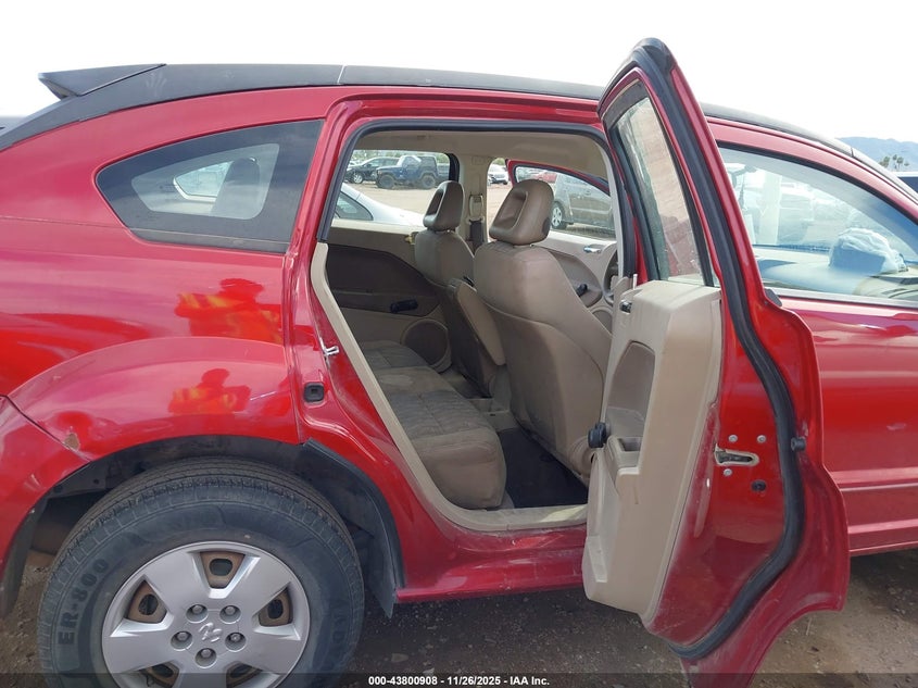 2008 Dodge Caliber Se VIN: 1B3HB28B98D586640 Lot: 43800908