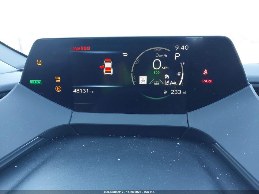 2023 Toyota Prius Le VIN: JTDACAAU3P3010307 Lot: 43800912