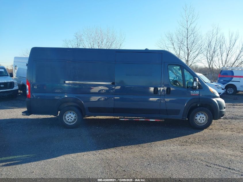 2021 Ram Promaster 3500 Cargo Van High Roof 159 Wb Ext VIN: 3C6MRVJG0ME562615 Lot: 43800921