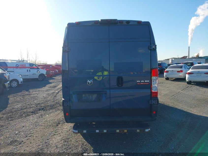 2021 Ram Promaster 3500 Cargo Van High Roof 159 Wb Ext VIN: 3C6MRVJG0ME562615 Lot: 43800921