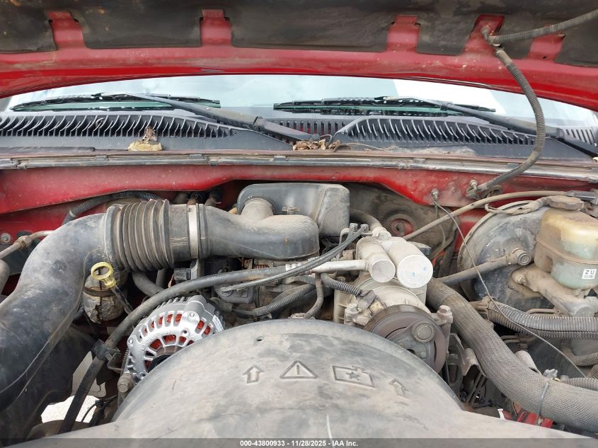 2002 Chevrolet Silverado 1500 Ls VIN: 2GCEC19W321193908 Lot: 43800933