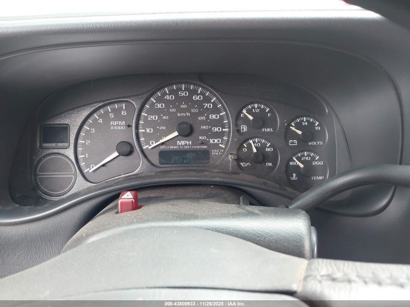 2002 Chevrolet Silverado 1500 Ls VIN: 2GCEC19W321193908 Lot: 43800933