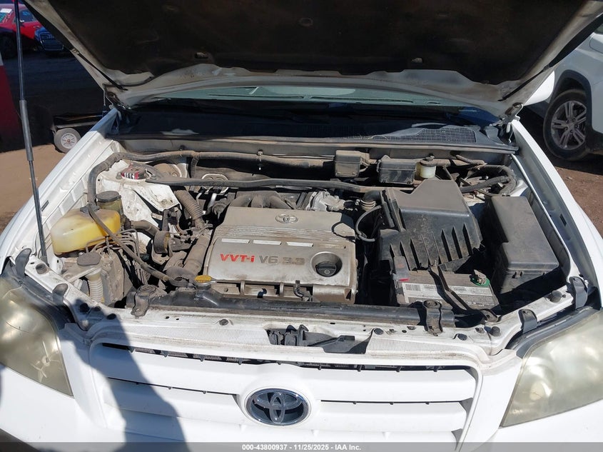 2006 Toyota Highlander V6 VIN: JTEGP21A860110005 Lot: 43800937