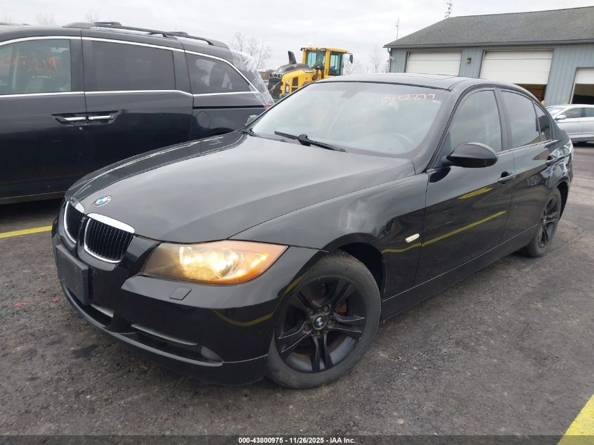 2008 BMW 328Xi VIN: WBAVC93578K041277 Lot: 43800975