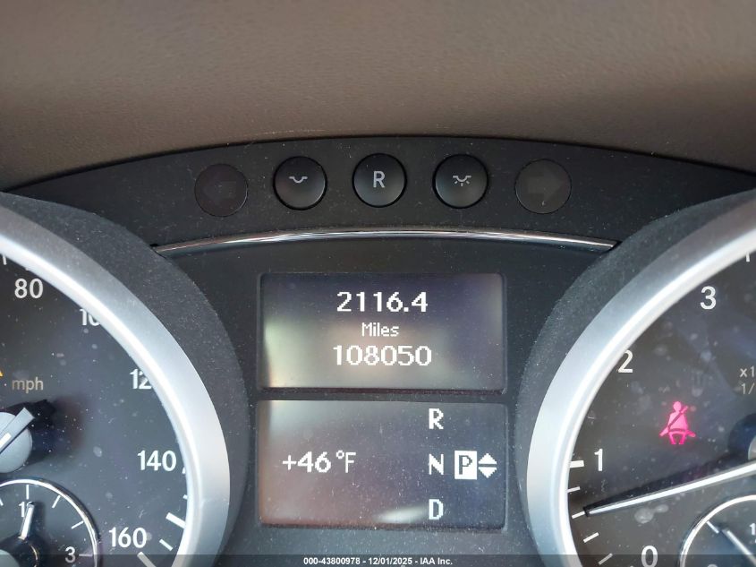 2007 Mercedes-Benz Ml 500 4Matic VIN: 4JGBB75E57A247384 Lot: 43800978