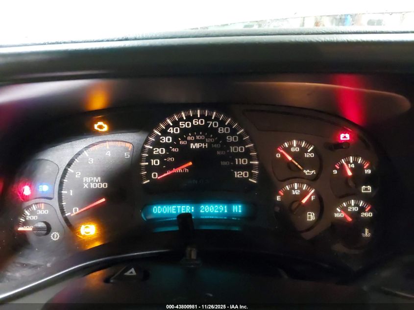 2003 GMC Sierra 2500Hd Sle VIN: 1GTHK23163F215770 Lot: 43800981