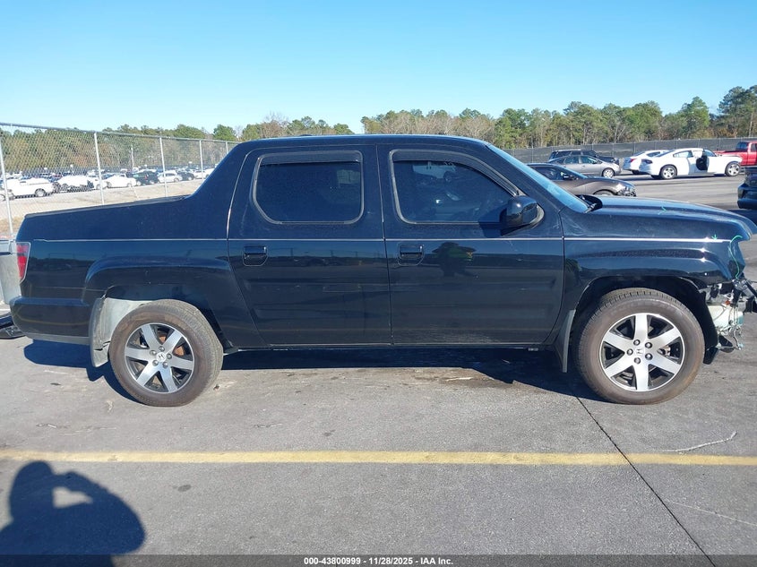 2014 Honda Ridgeline Se VIN: 5FPYK1F61EB009028 Lot: 43800999