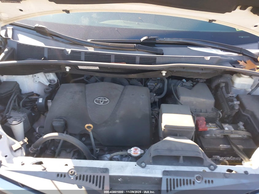 2019 Toyota Sienna Xle 8 Passenger VIN: 5TDYZ3DC7KS992314 Lot: 43801000