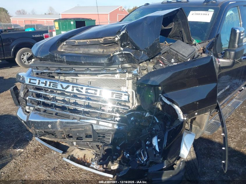 2022 Chevrolet Silverado 2500Hd 4Wd Standard Bed Ltz VIN: 1GC4YPEY0NF158022 Lot: 43801001