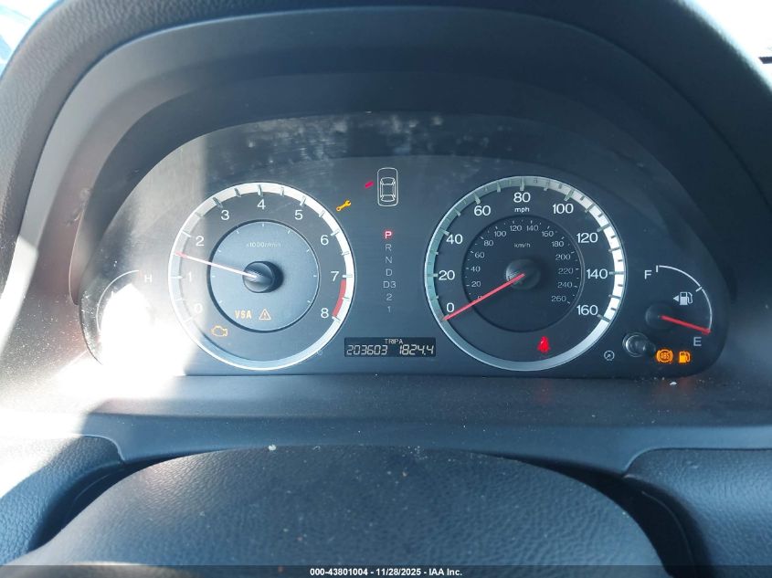 2009 Honda Accord 2.4 Ex VIN: 1HGCP26759A182893 Lot: 43801004