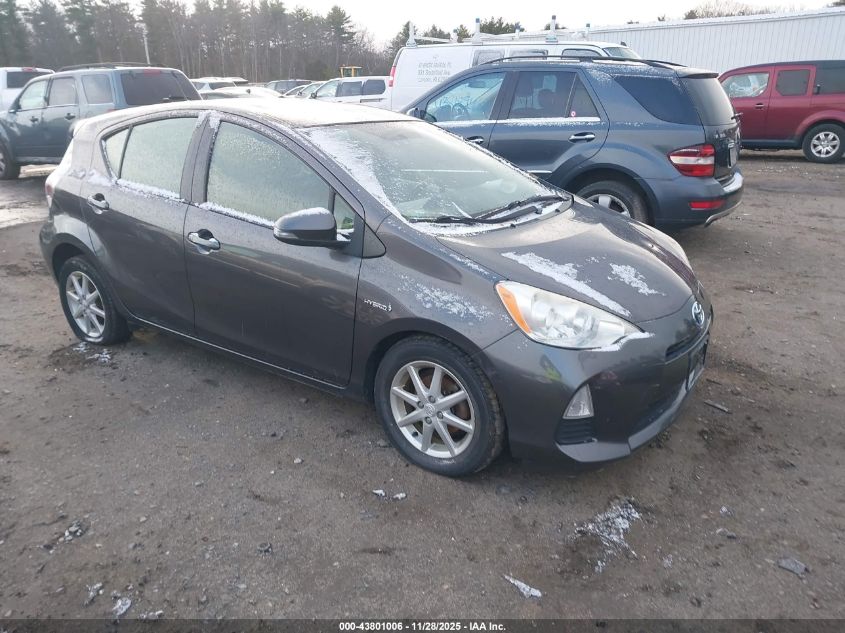 TOYOTA PRIUS C THREE