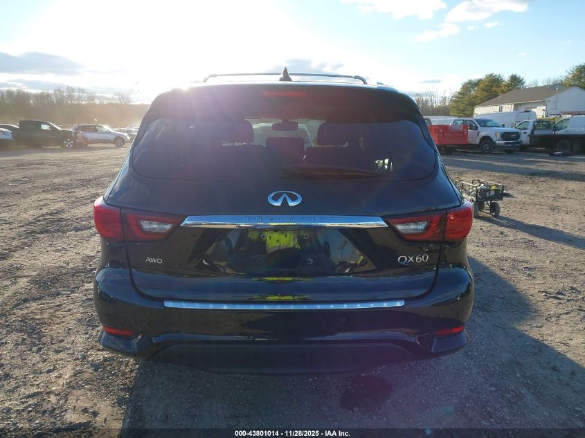 2020 Infiniti Qx60 Signature Edition Awd VIN: 5N1DL0MM4LC547454 Lot: 43801014