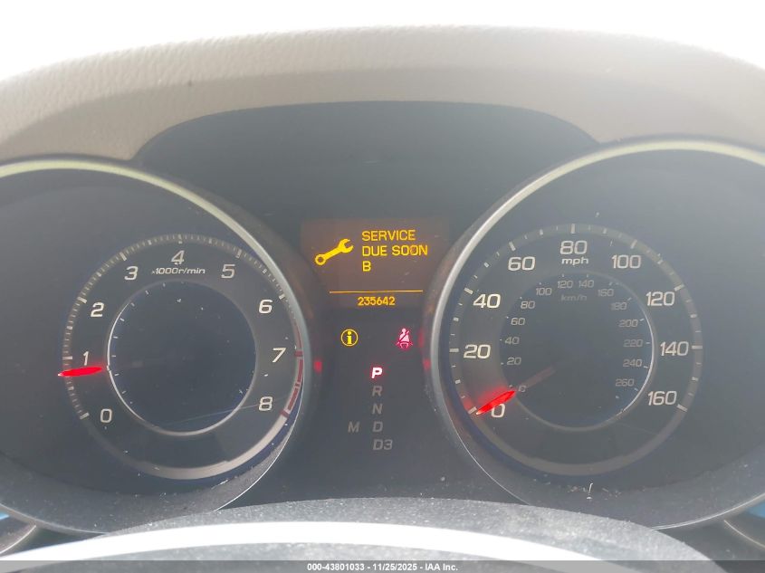 2008 Acura Mdx VIN: 2HNYD28298H521955 Lot: 43801033