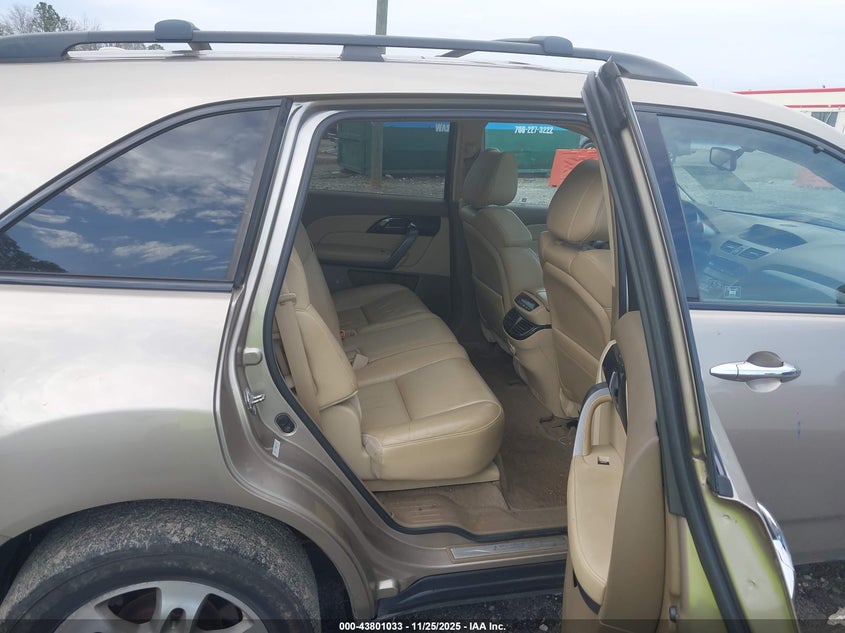 2008 Acura Mdx VIN: 2HNYD28298H521955 Lot: 43801033