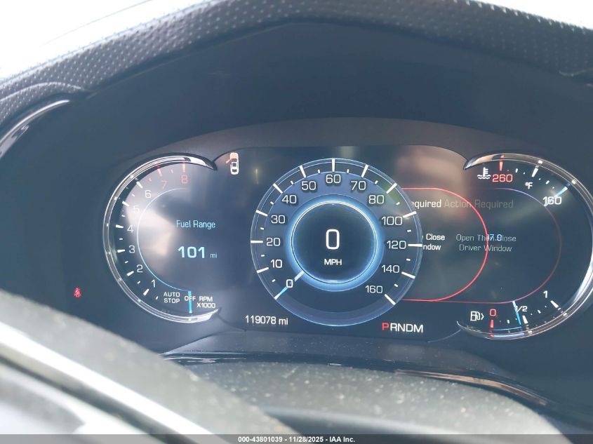 2016 Cadillac Cts Performance Collection VIN: 1G6AS5SS8G0187527 Lot: 43801039