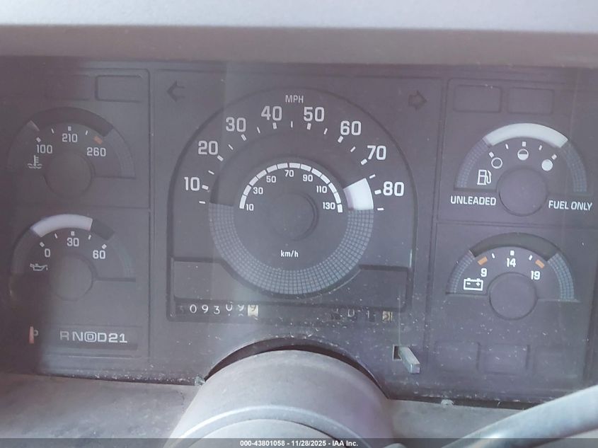 1990 Chevrolet Gmt-400 C1500 VIN: 2GCEC19K3L1151026 Lot: 43801058