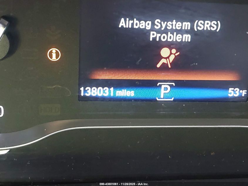 2017 Honda Pilot Ex-L VIN: 5FNYF5H69HB010059 Lot: 43801061