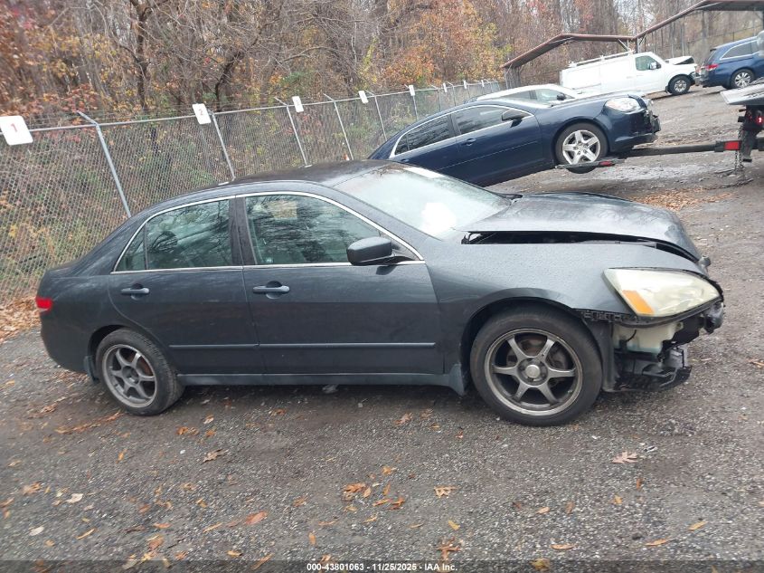 2003 Honda Accord 2.4 Lx VIN: 1HGCM56393A138264 Lot: 43801063