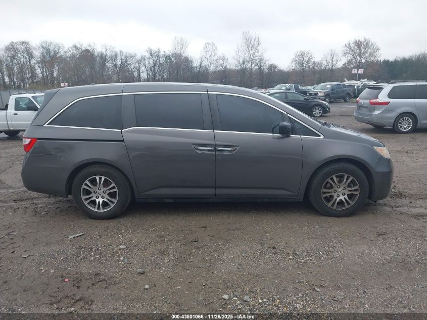 2013 Honda Odyssey Ex-L VIN: 5FNRL5H6XDB054594 Lot: 43801066