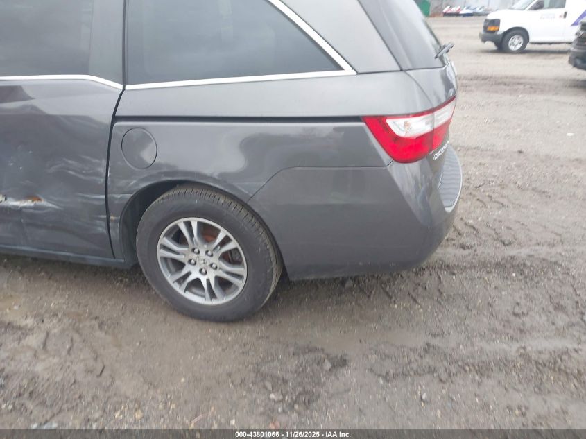 2013 Honda Odyssey Ex-L VIN: 5FNRL5H6XDB054594 Lot: 43801066