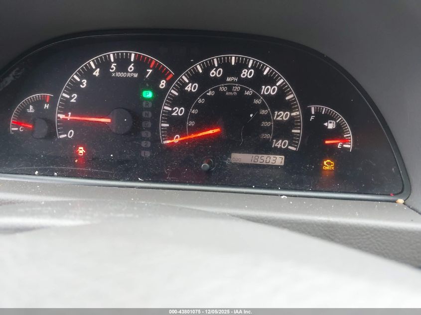 2005 Toyota Camry Std VIN: 4T1BE32KX5U951554 Lot: 43801075