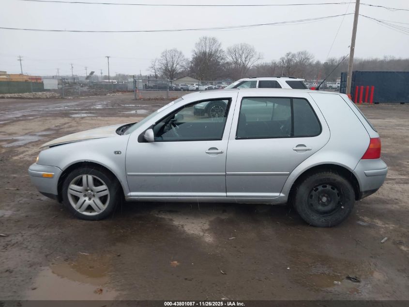 2003 Volkswagen Golf Gls VIN: 9BWGK21J934047932 Lot: 43801087