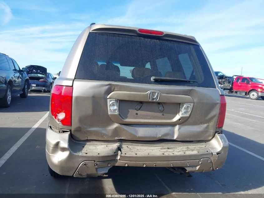 2003 Honda Pilot Ex-L VIN: 2HKYF18553H545240 Lot: 43801096