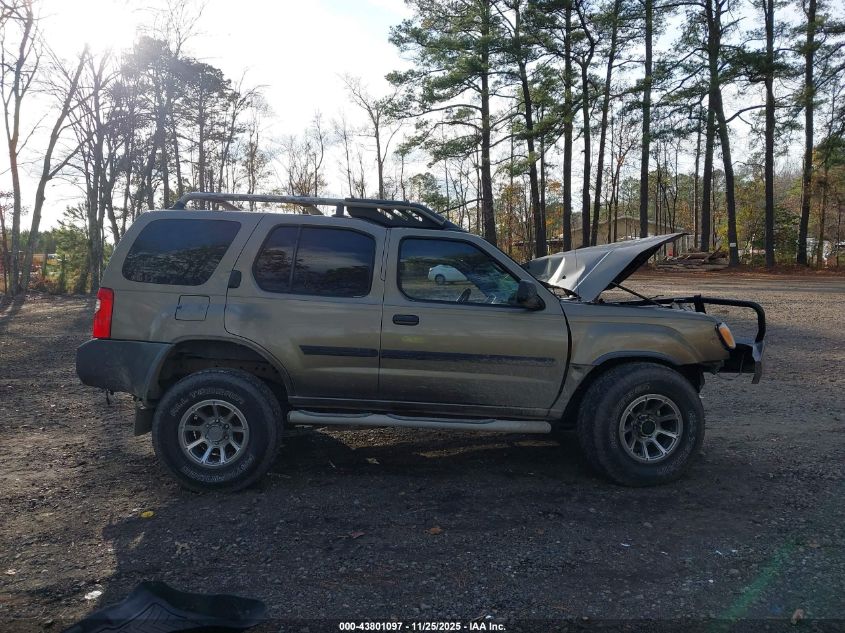 2001 Nissan Xterra Xe VIN: 5N1ED28Y81C585292 Lot: 43801097