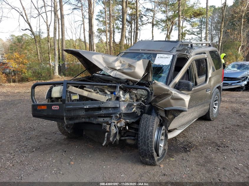 2001 Nissan Xterra Xe VIN: 5N1ED28Y81C585292 Lot: 43801097