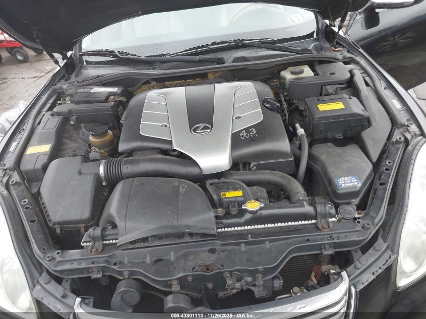 2002 Lexus Sc 430 VIN: JTHFN48Y720001886 Lot: 43801113