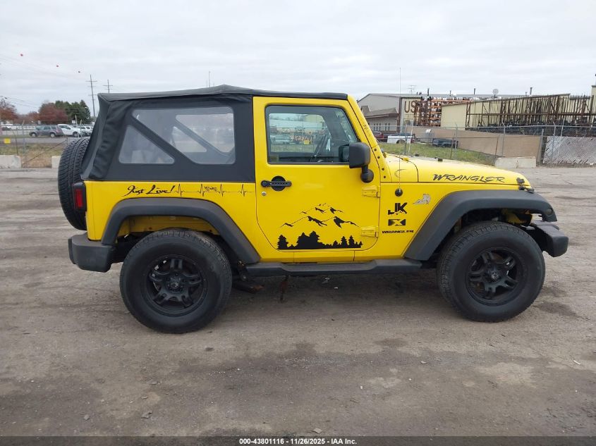 2009 Jeep Wrangler X VIN: 1J4FA24189L741556 Lot: 43801116