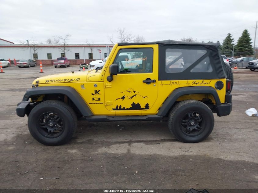 2009 Jeep Wrangler X VIN: 1J4FA24189L741556 Lot: 43801116