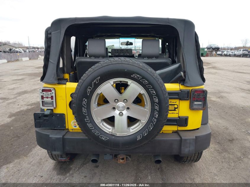 2009 Jeep Wrangler X VIN: 1J4FA24189L741556 Lot: 43801116