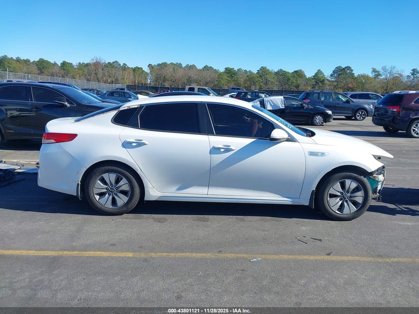 2017 Kia Optima Hybrid VIN: KNAGT4LE7H5014901 Lot: 43801121