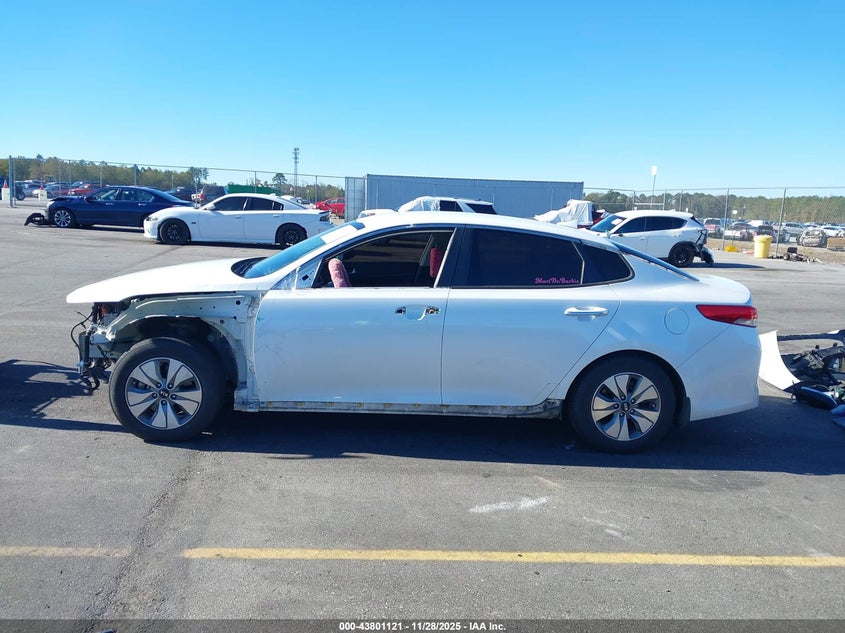 2017 Kia Optima Hybrid VIN: KNAGT4LE7H5014901 Lot: 43801121