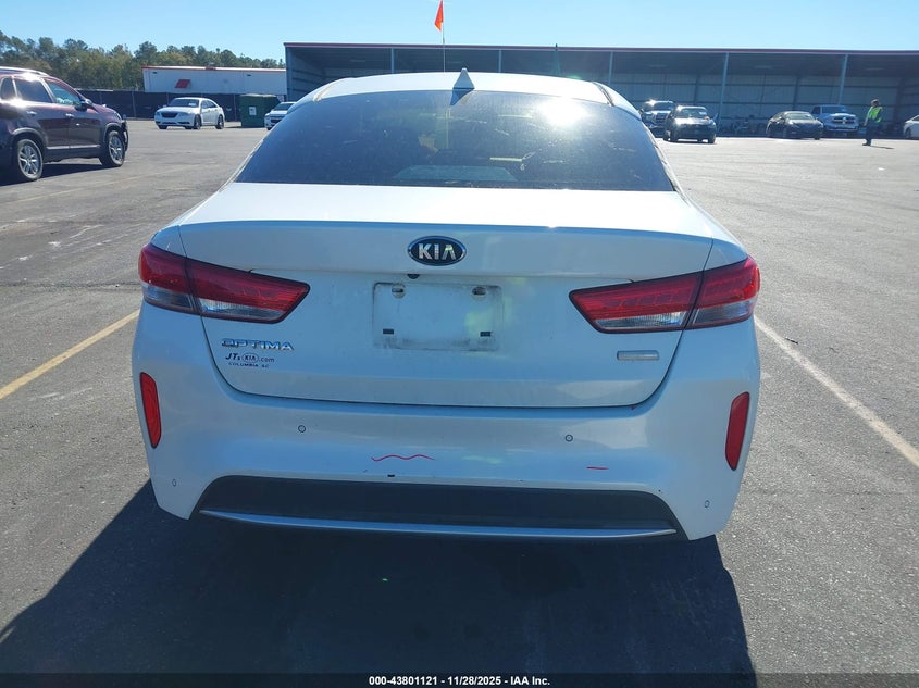 2017 Kia Optima Hybrid VIN: KNAGT4LE7H5014901 Lot: 43801121