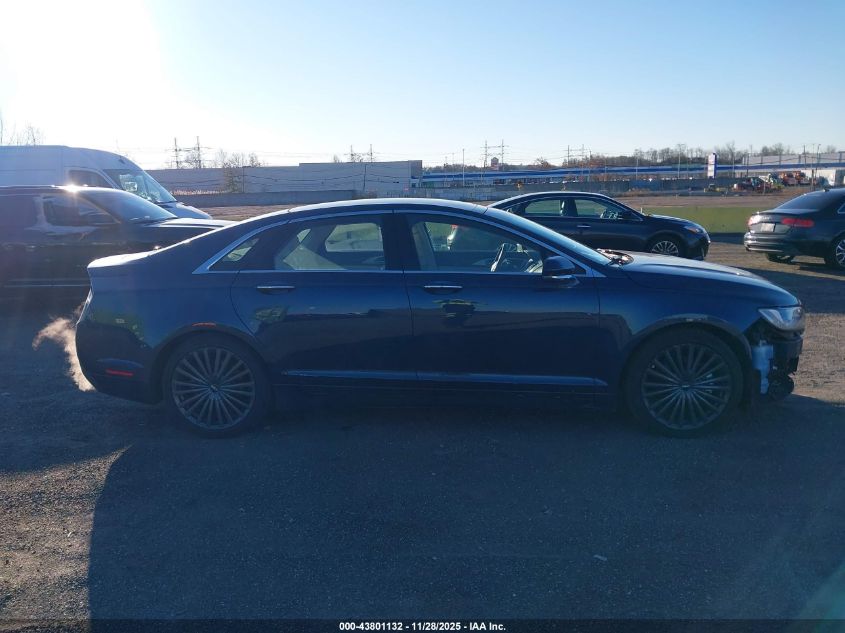 2017 Lincoln Mkz Hybrid Reserve VIN: 3LN6L5MU0HR654497 Lot: 43801132