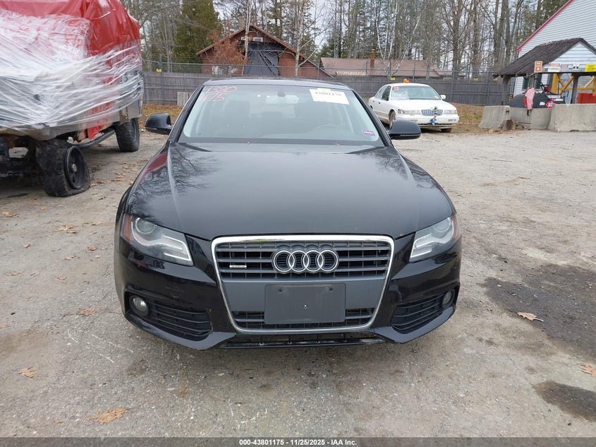 2009 Audi A4 2.0T Premium VIN: WAUSF78K59A089011 Lot: 43801175