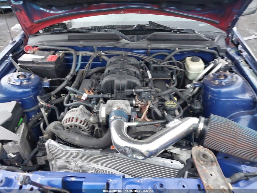 2007 Ford Mustang V6 Deluxe/V6 Premium VIN: 1ZVFT80N975240363 Lot: 43801183