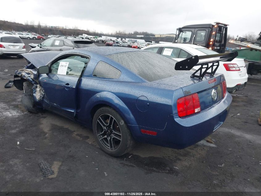 2007 Ford Mustang V6 Deluxe/V6 Premium VIN: 1ZVFT80N975240363 Lot: 43801183
