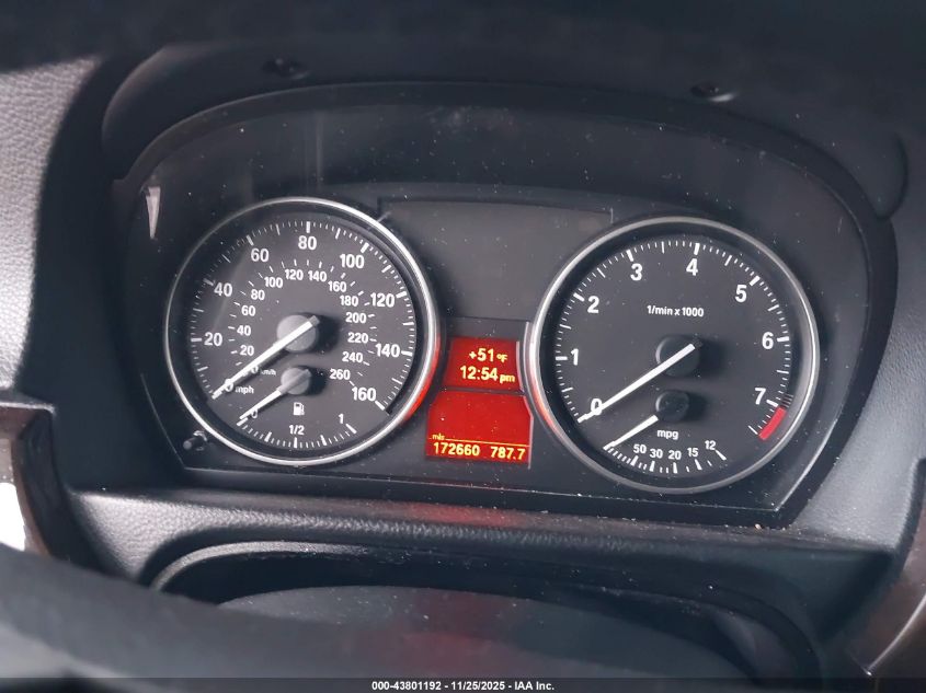 2009 BMW 328I xDrive VIN: WBAPK535X9A511801 Lot: 43801192