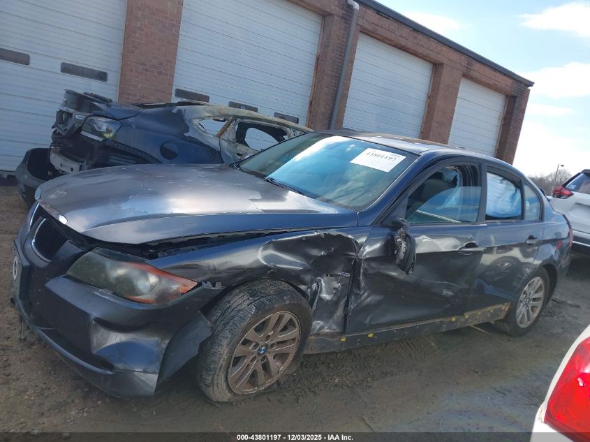 2007 BMW 328I VIN: WBAVA33517KX77620 Lot: 43801197