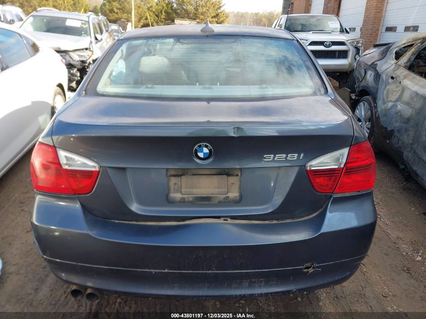 2007 BMW 328I VIN: WBAVA33517KX77620 Lot: 43801197