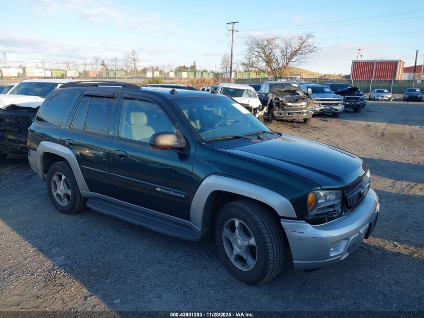 CHEVROLET TRAILBLAZER 2004. Lot# 43801203. VIN 1GNDT13S242284339. Photo 1